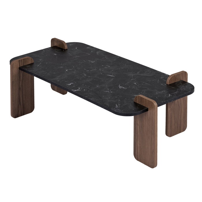 Nordure Mesa de Café Lotus y Venezia Walnut